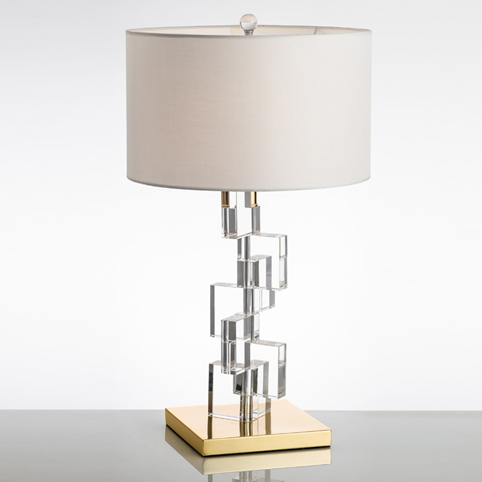 Crystal Table Lamp ခေတ်မီသည်။